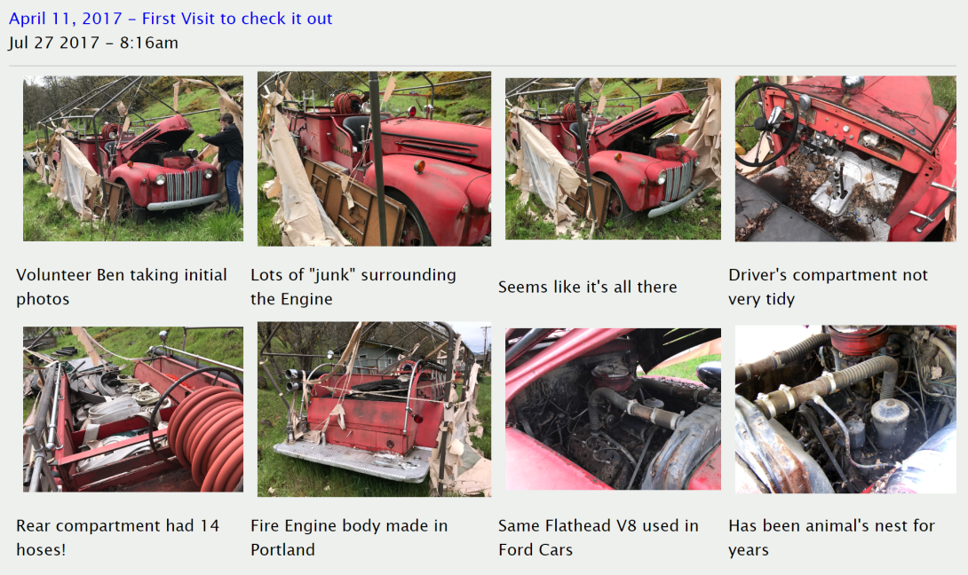 fire engine first visit